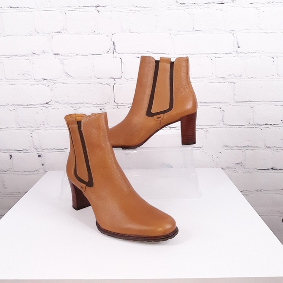 Cole Haan Shoes - COLE HAAN NWOT Camel Heeled Chelsea Ankle Boot 9